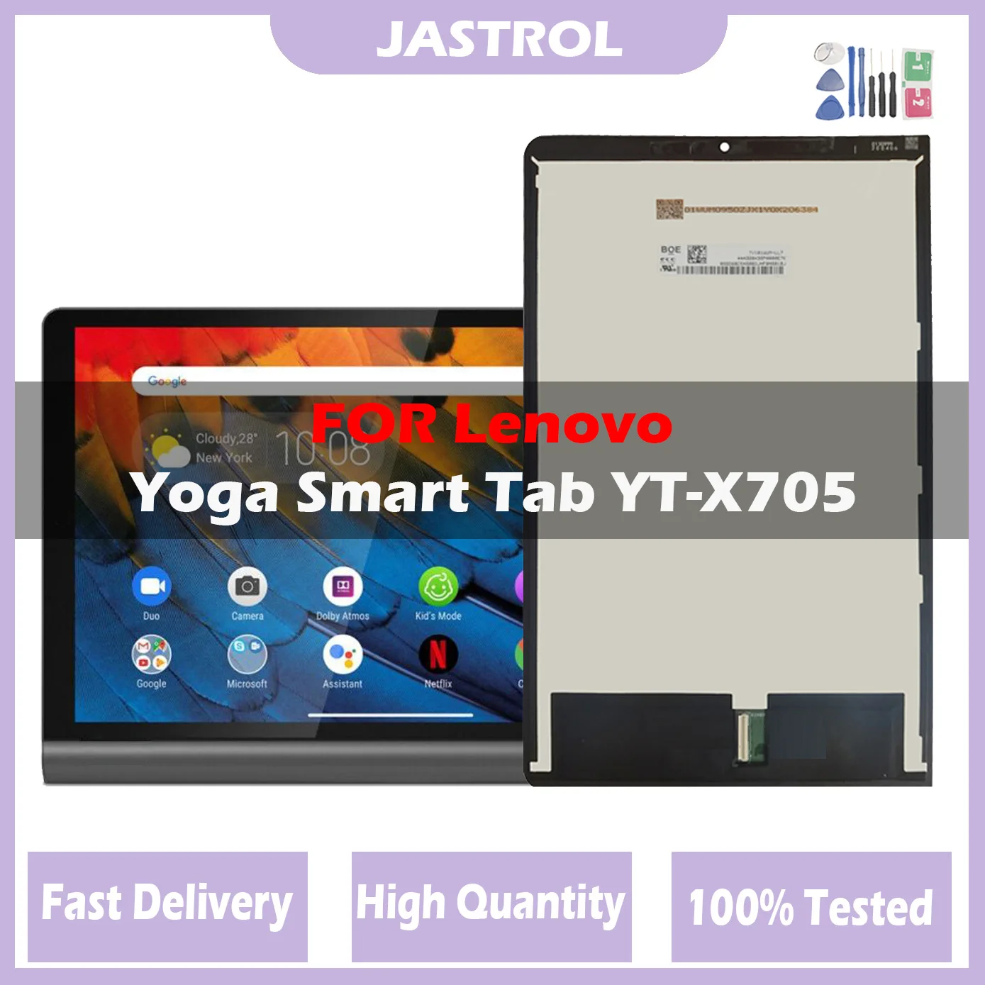 Lcd Originale Per Lenovo Yoga Tab 5 Smart Tab Yt-X705 Yt-X705L Yt-X705X Yt-X705F Lcd Touch Screen Digitizer Assembly Panel