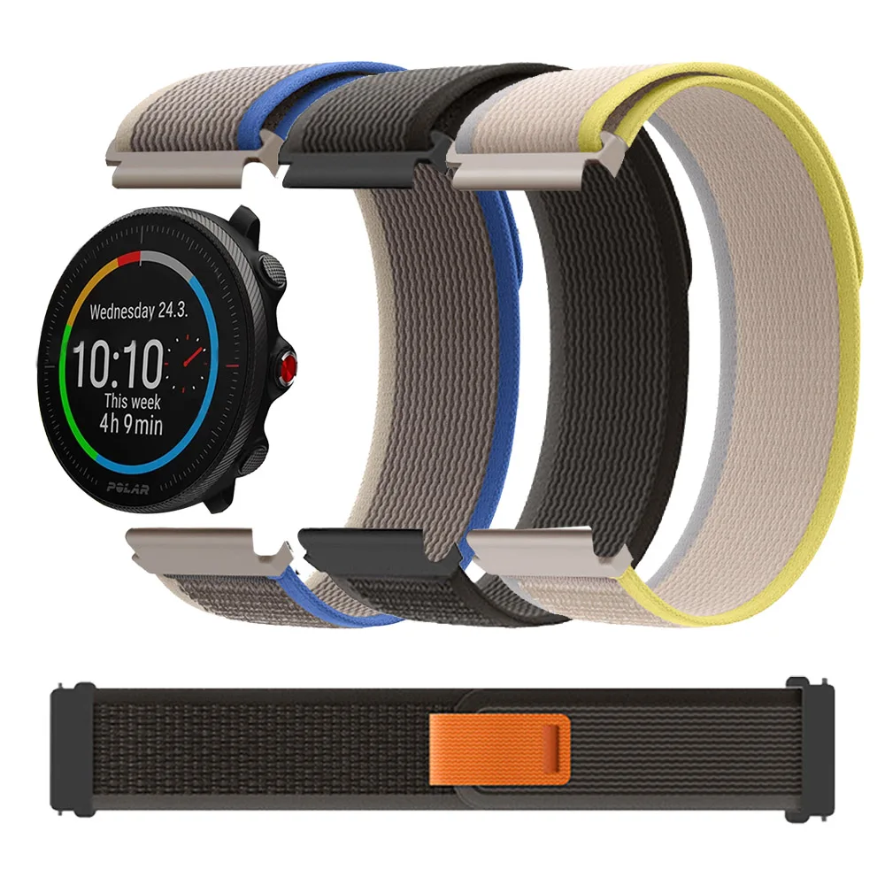 Cinturino In Nylon Trail Per Polar Ignite 2 Unite Sport Loop Band Per Polar Vantage M/M2 Grit X Accessori Bracciale Correa 20Mm 22Mm