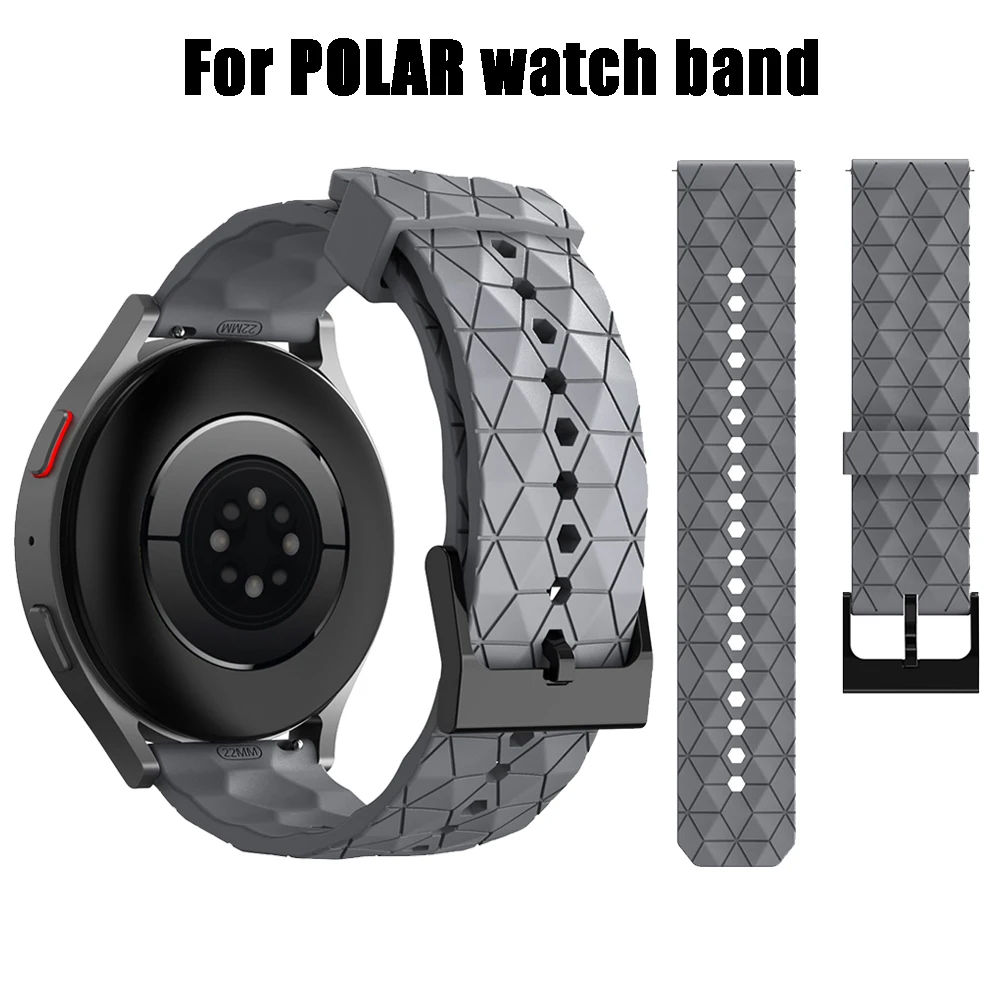 Outdoor Smartwatch Band Per Polar Grit X Pro Titan/Vantage M2/Grit X 22Mm 20Mm Cinturino Polar Ignite 2 Cinturino In Silicone