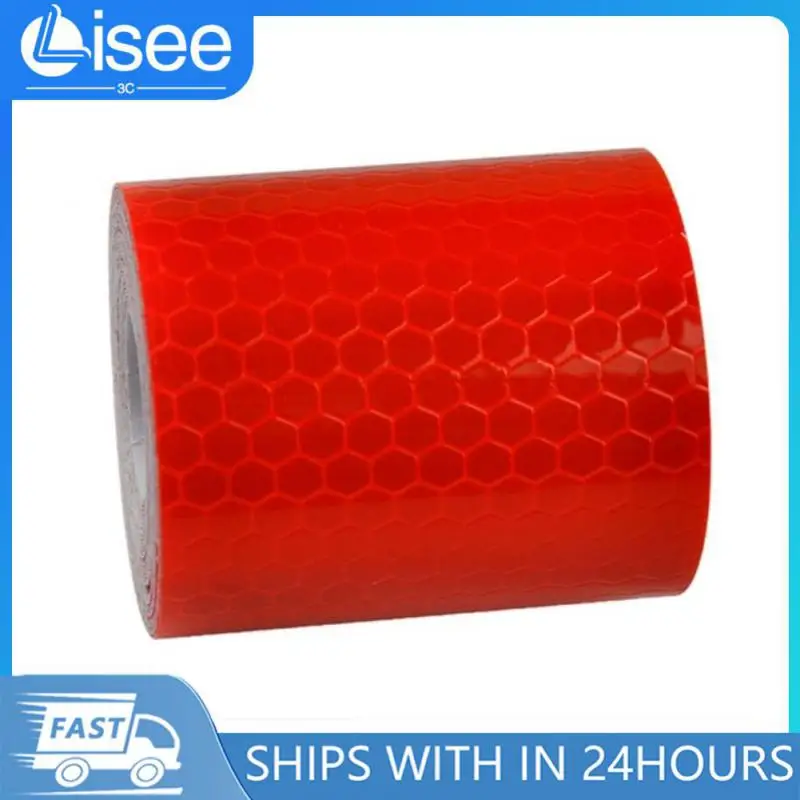1 Pz 5Cm X 3M Cinta Reflectante Riflettente Tessuto Riflettente Reflex Adhesiva Auto Car Film Crystal Honeycomb 30 Mm