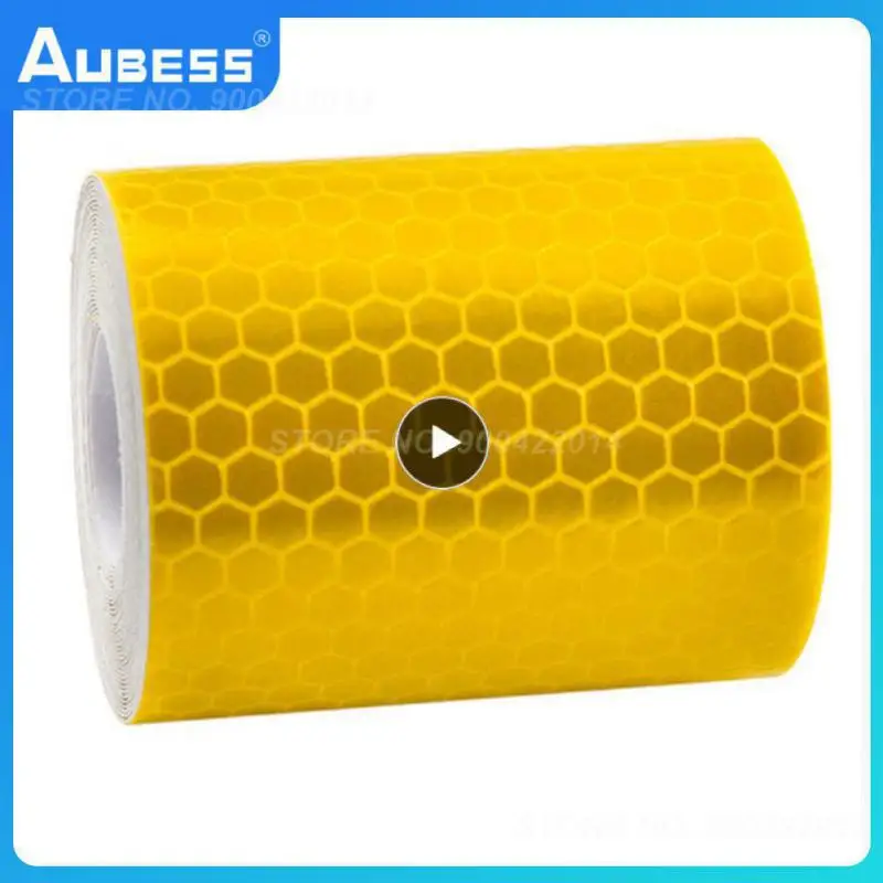 1 Pz 5Cm X 3M Cinta Reflectante Riflettente Tessuto Riflettente Reflex Adhesiva Auto Car Film Crystal Honeycomb 30 Mm