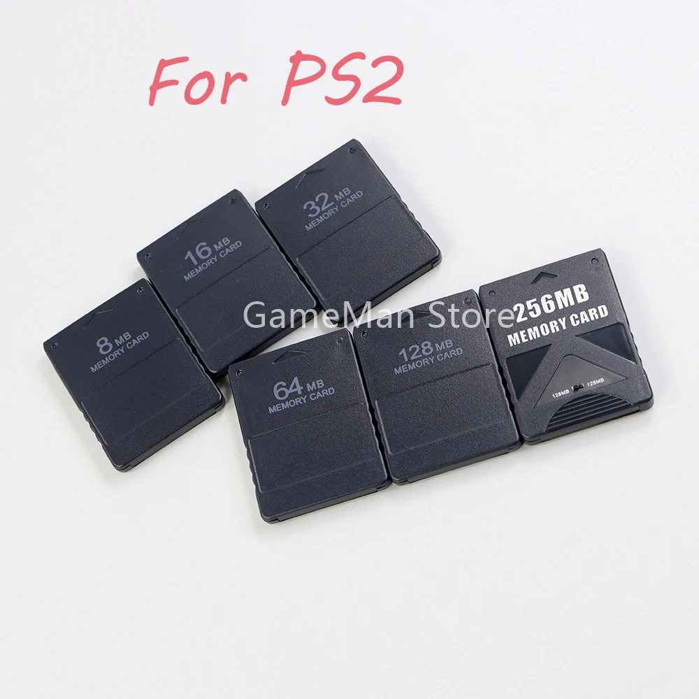 50Pcs Memory Card Save Game Data Stick Module Extended Card Game Saver 8M /16M /32M /64M /128M /256M Per Playstation 2 Ps2