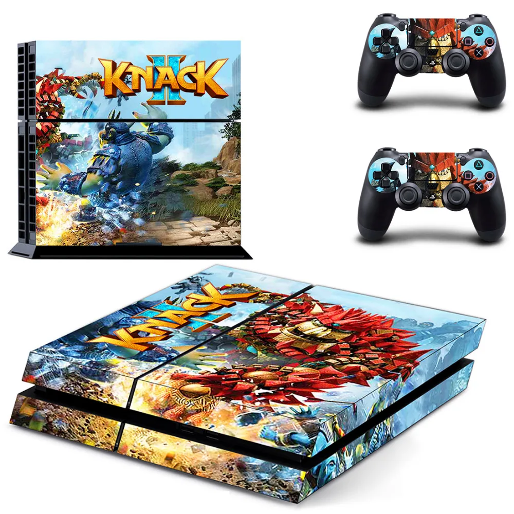 Knack 2 Ps4 Skin Sticker Decalcomania Per Sony Playstation 4 Console E 2 Controller Ps4 Skin Sticker Vinyl