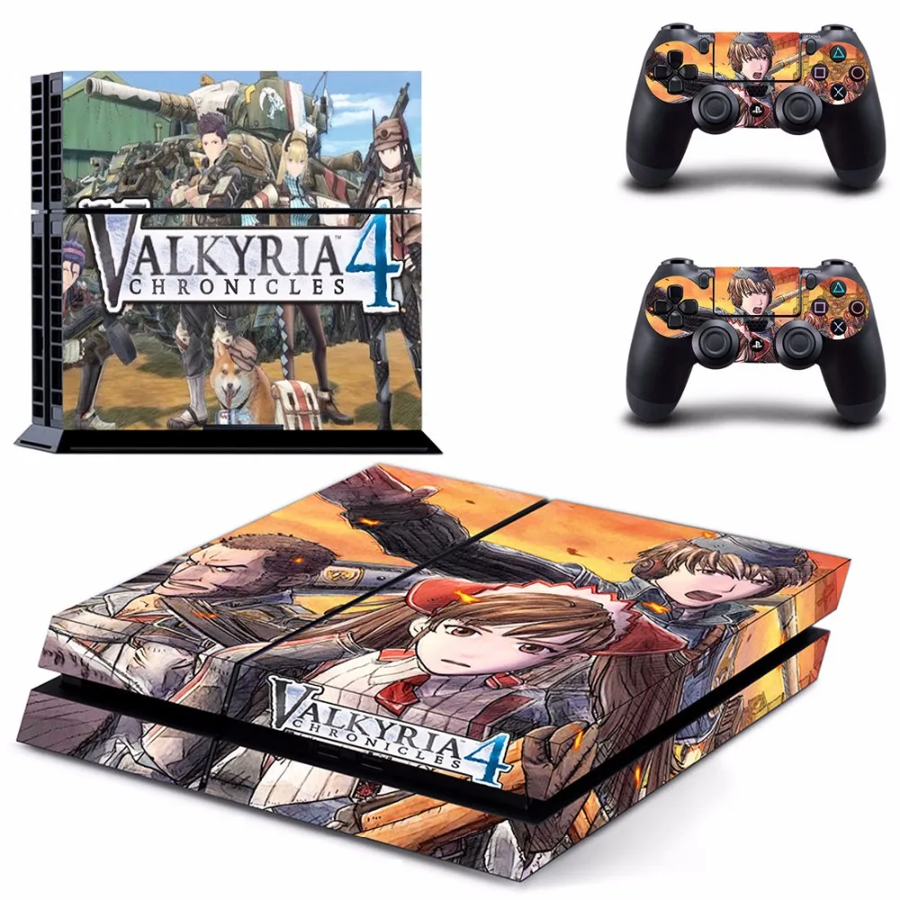 Gioco Valkyria Chairs 4 Ps4 Skin Sticker Decalcomania Per Sony Playstation 4 Console E 2 Controller Ps4 Skin Sticker Vinyl
