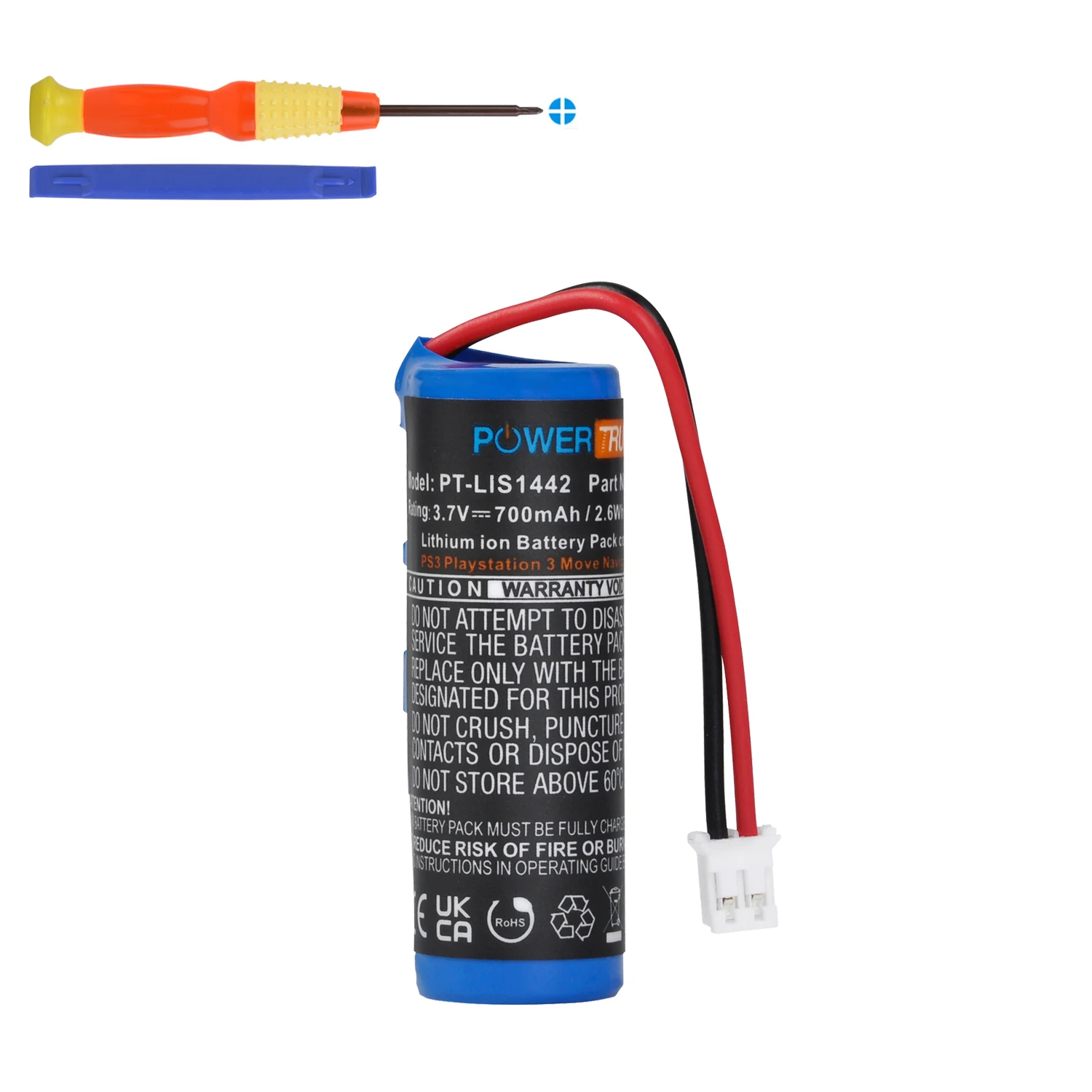 Lis1442 Batteria Per Sony Ps3 Playstation Move Navigation Controller 4-180-962-01 Cech-Zcs1E Move Navigation