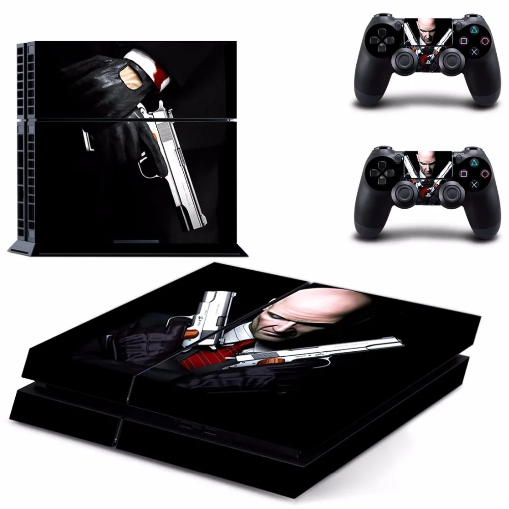 Hitman Ps4 Skin Sticker Decal Per Sony Playstation 4 Console E 2 Controller Ps4 Skin Sticker Vinyl