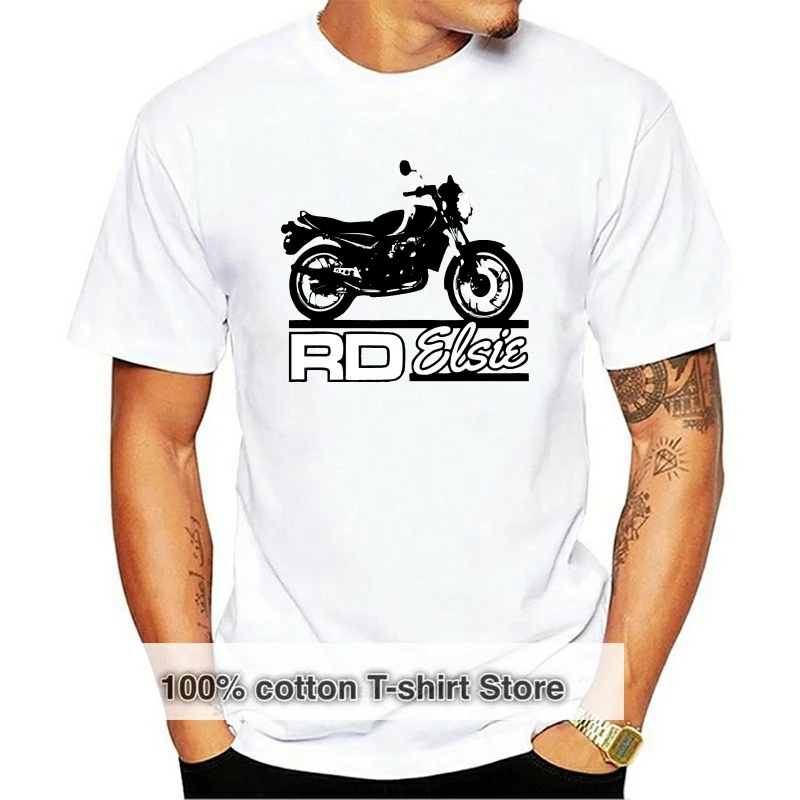 Maglietta Moto Motociclista Motocicletta Centauro Rd Elsie Vintage T0176 T-Shirt (1)
