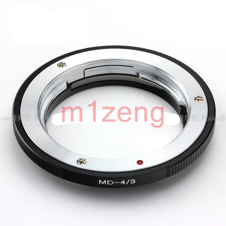 Adattatore Per Obiettivo Minolta Md/Mc A Olympus Quattro Terzi 4/3 Om43 E5 E7 E30 E300 E400 E410 E500 E620 E520 E510 E420