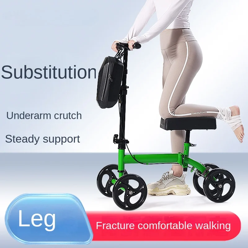 Frattura Del Piede Aiuto Per La Deambulazione Gamba Singola Rollator Stampella Ausili Per La Deambulazione Lesioni Alle Gambe Artefatto Per La Cammina
