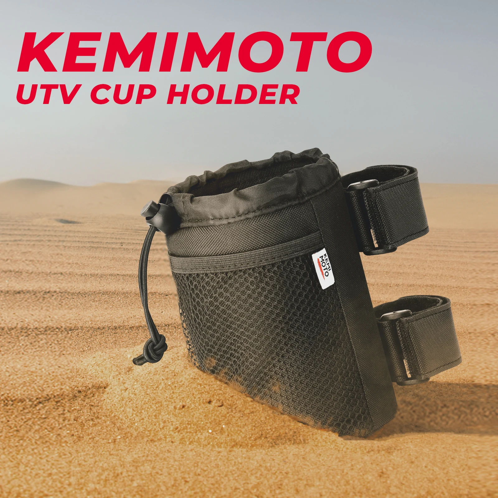 Rollator Drink Water Cup Holder Utv Atv Bike Scooter Sedia A Rotelle Compatibile Con Polaris Rzr Per Can Am Maverick X3
