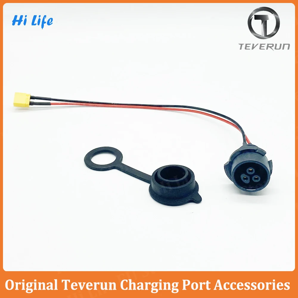 Originale Teverun Fighte 11 + Porta Di Ricarica Certificata Per Teverun Fighter 11 Supreme Blade Gt/Blade Gt + Parte Porta Di Ricarica Per Scooter