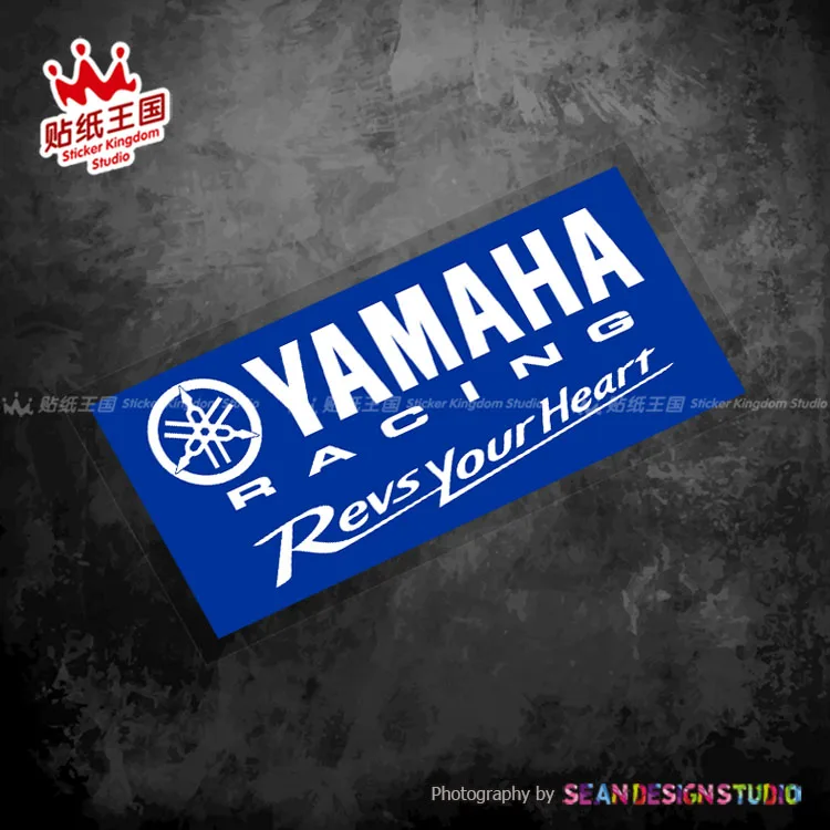 Per Motogp Yamaha Team Factory Racing Moto Motor Bike Decal Adesivo Impermeabile 09