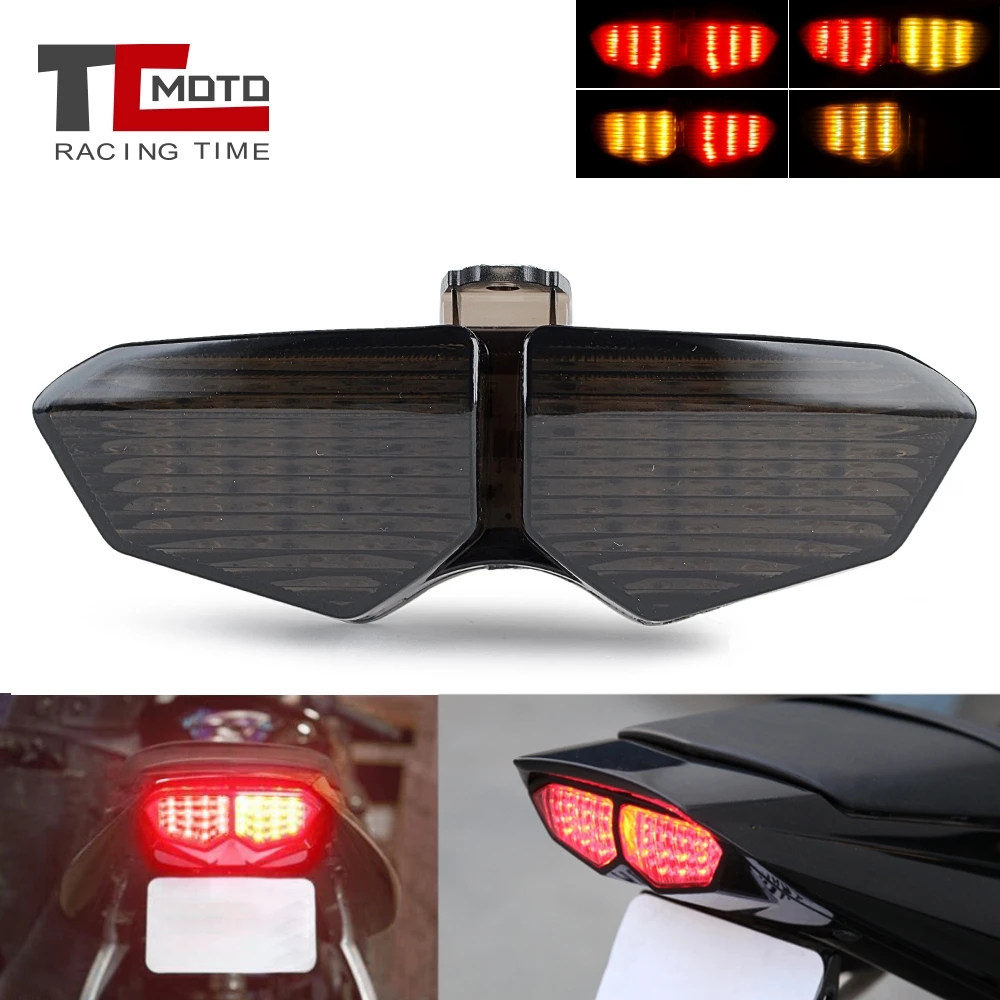 Per Yamaha Yzf R6 2003 2004 2005 Freno Posteriore Fanale Posteriore Del Motociclo Led Fanale Posteriore Per Yamaha Yzf R6 2003-2005 Yzf R6S 2006-2008