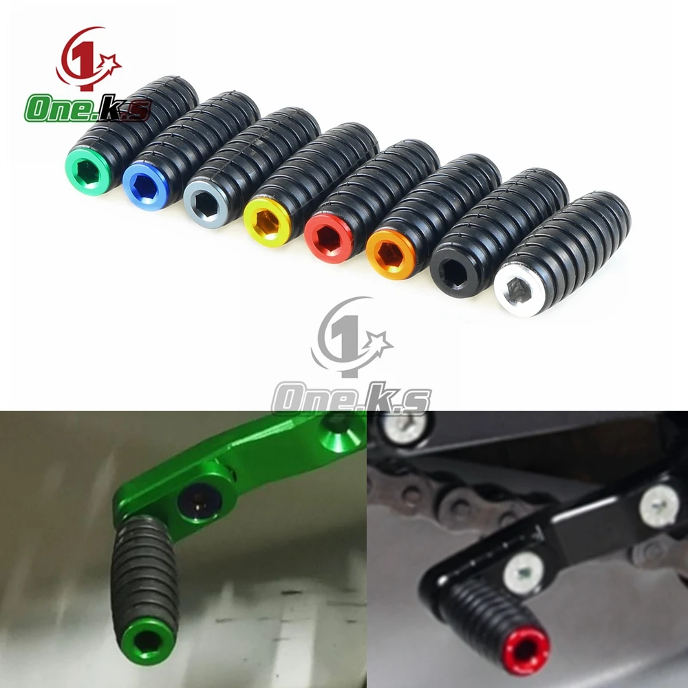 Moto Cambio Leva Freno Punta Chiodo Pedale Chiodo Piccolo Pedale Per Kawasaki Honda Ducati Yamaha Suzuki Racing Rearset