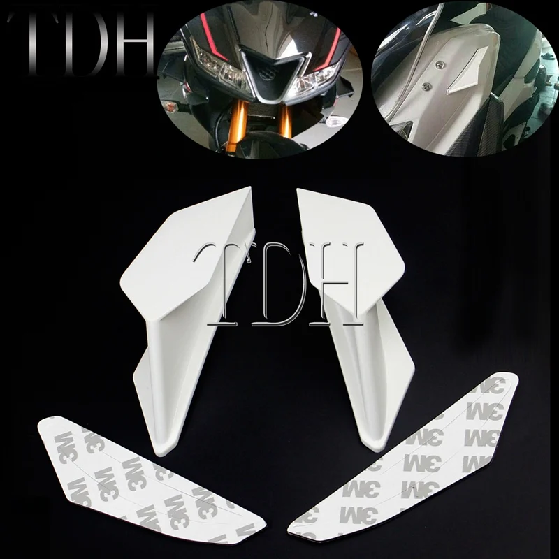2Pcs Di Scooter Da Corsa Vario Winglet Aerodinamico Ala Kit Jual Winglets Carenatura Laterale Para Ala Lasciare Che Per Yamaha R25 R15 R6 Yzf V4S