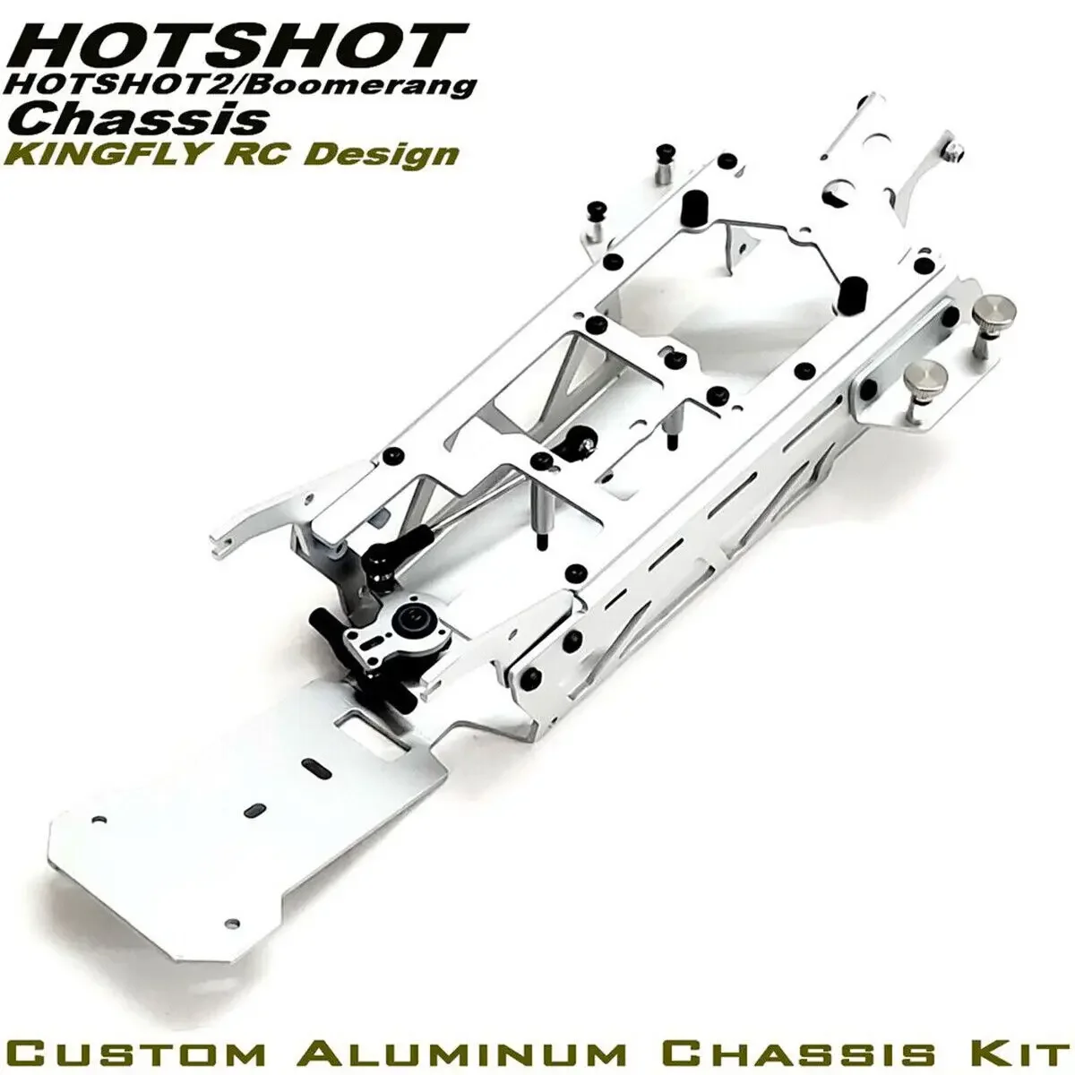 Kit Telaio Telaio In Lega Di Alluminio Per Tamiya Hotshot /Hotshot 2 /Boomerang 1/10 Rc Buggy Car Upgrade Parts
