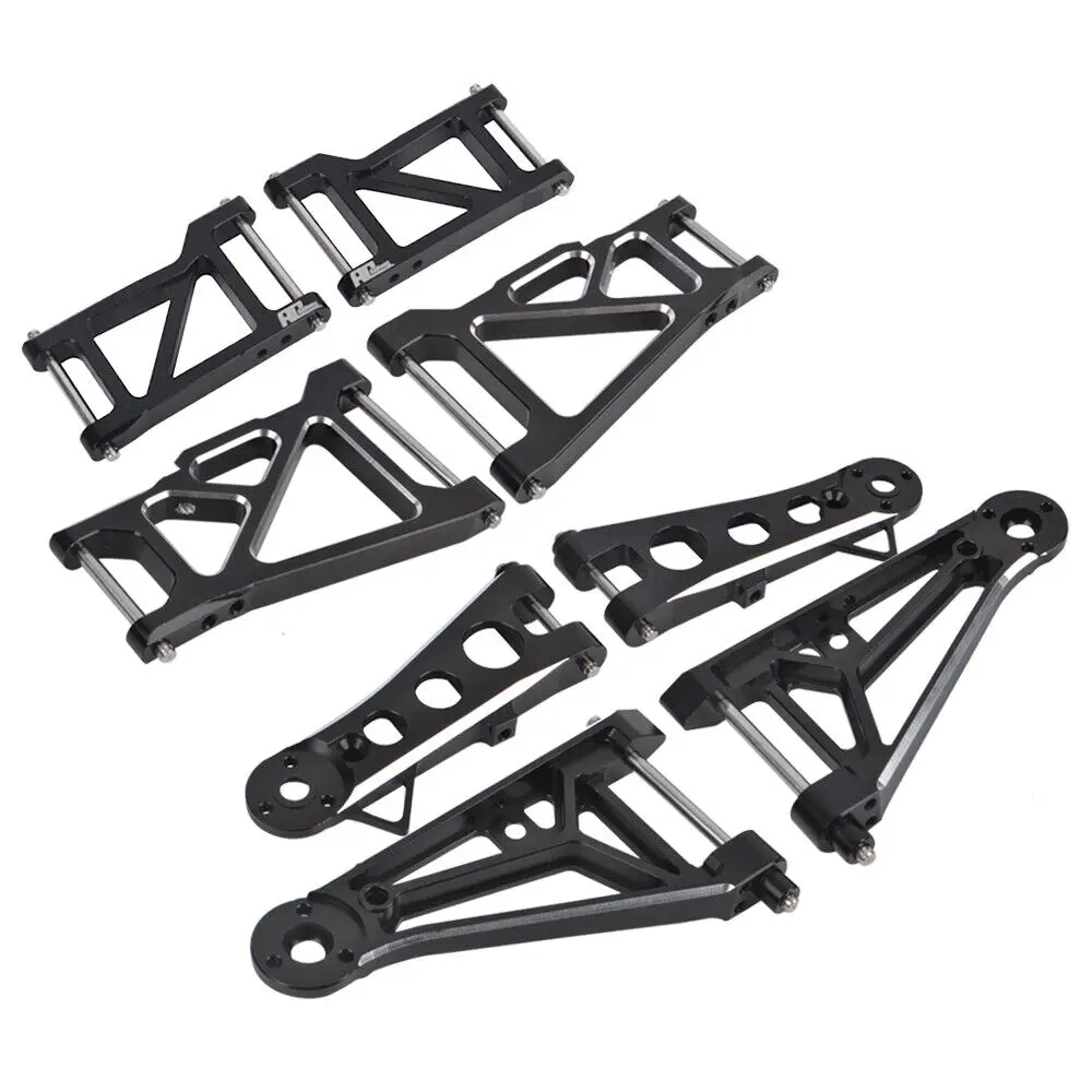 Bracci Di Sospensione Anteriori Posteriori In Alluminio Per Parti Di Aggiornamento Buggy Tamiya Boomerang /Hotshot Ii 1/10