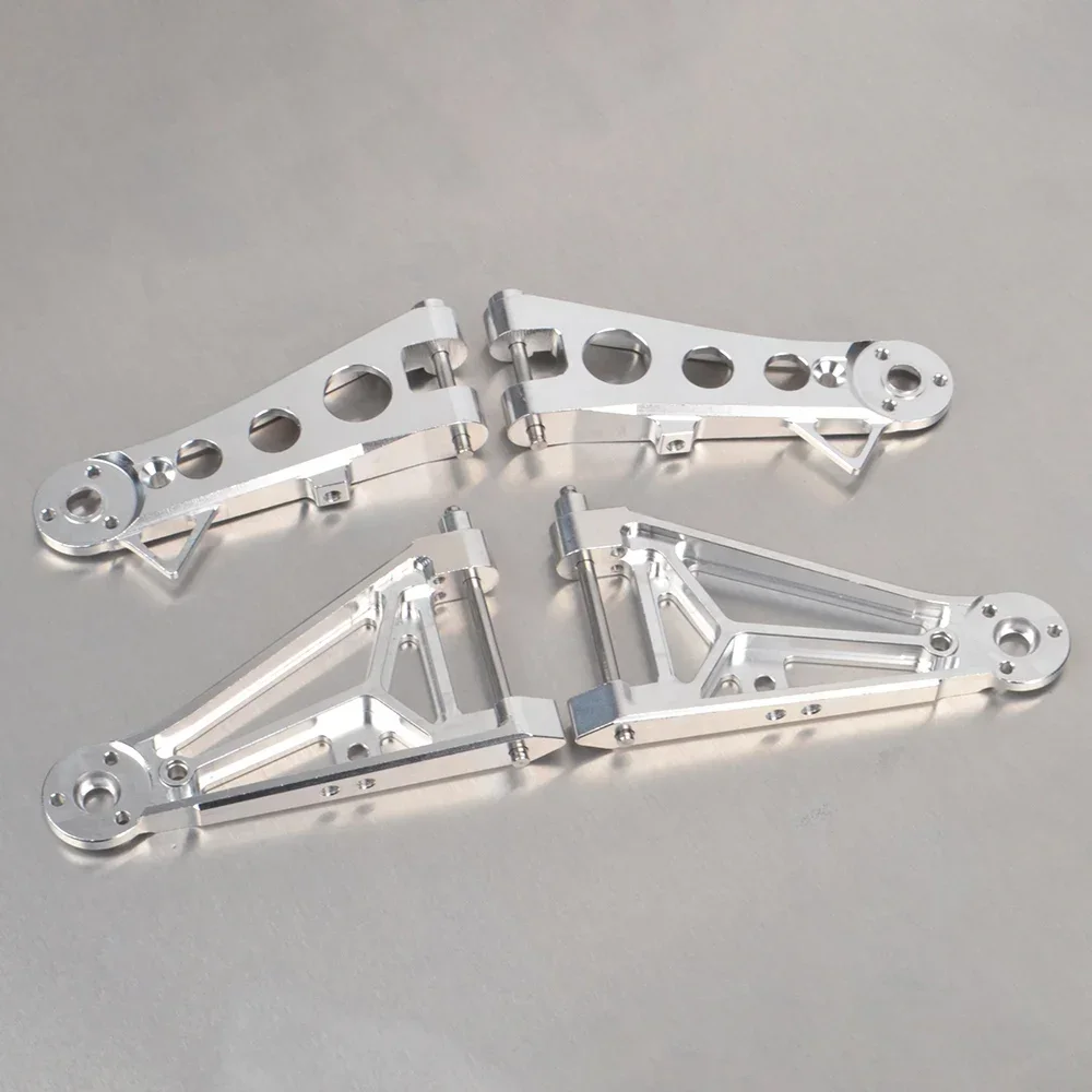 Bracci Di Sospensione Anteriori Superiori/Inferiori In Alluminio Per Tamiya 1/10 Hotshot Supershot Boomerang Rc Upgrade Parts