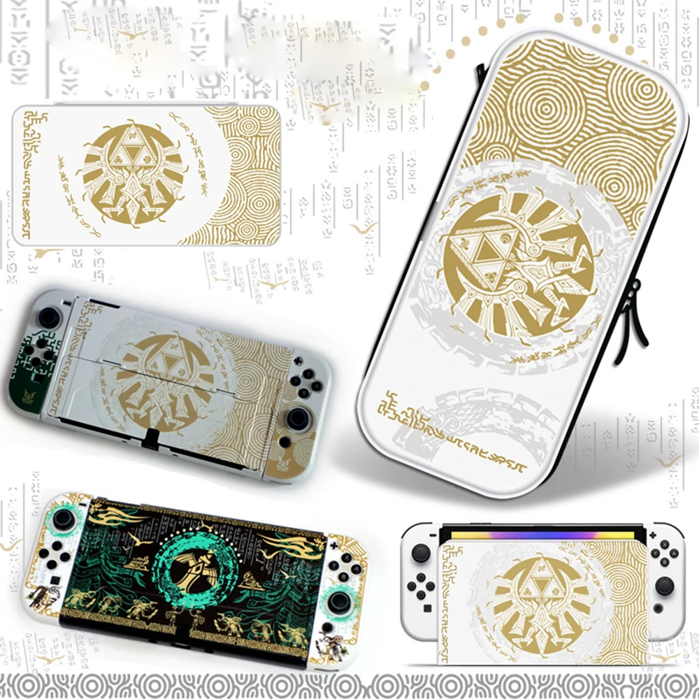 Per Zd Tears Of The Kingdom Totk Custodia Morbida Protettiva Rigida In Silicone Tpu Soft Shell Per Nintendo Switch O Accessori Oled
