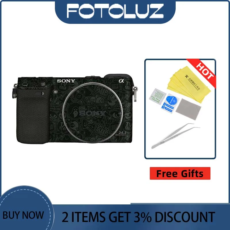 Per Sony Nex-5R Nex 7 Nex7 Camera Body Skin Sticker Anti-Scratch Skin Wrap Film Camera Pellicola Protettiva Per Il Corpo Nex-7