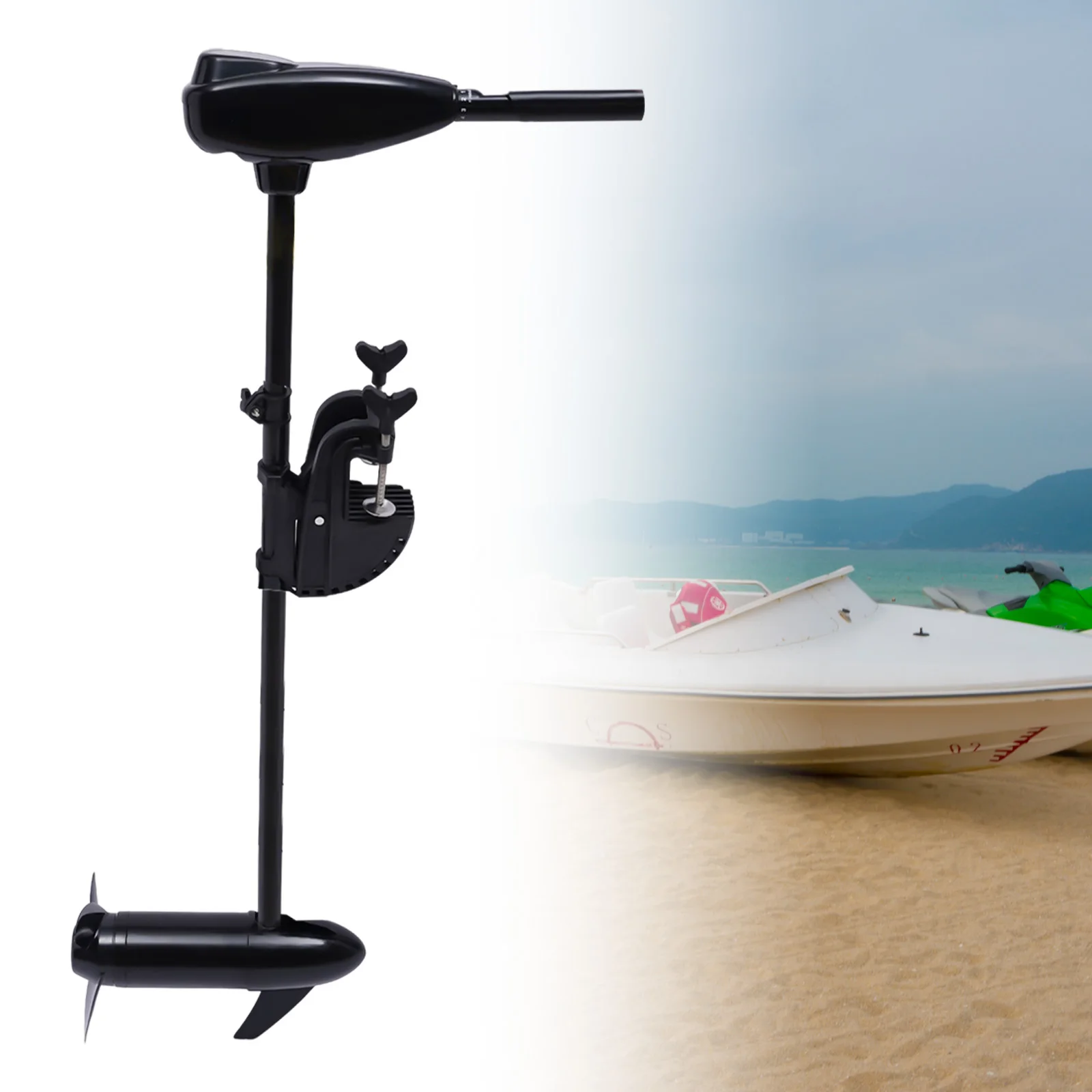 Oukaning-Motore Motore Agricolo, 80Lbs, 800W, 12V, Aussenborder
