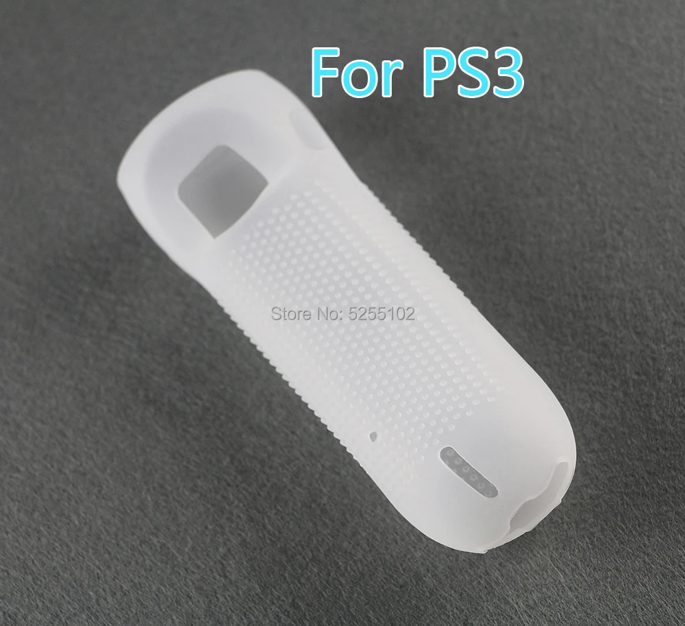 50Pcs Custodia Protettiva Antiscivolo In Silicone Morbido Per Ps3 Move Custodia In Silicone Per Sony Playstation 3 Ps3 Move Motion Controlle