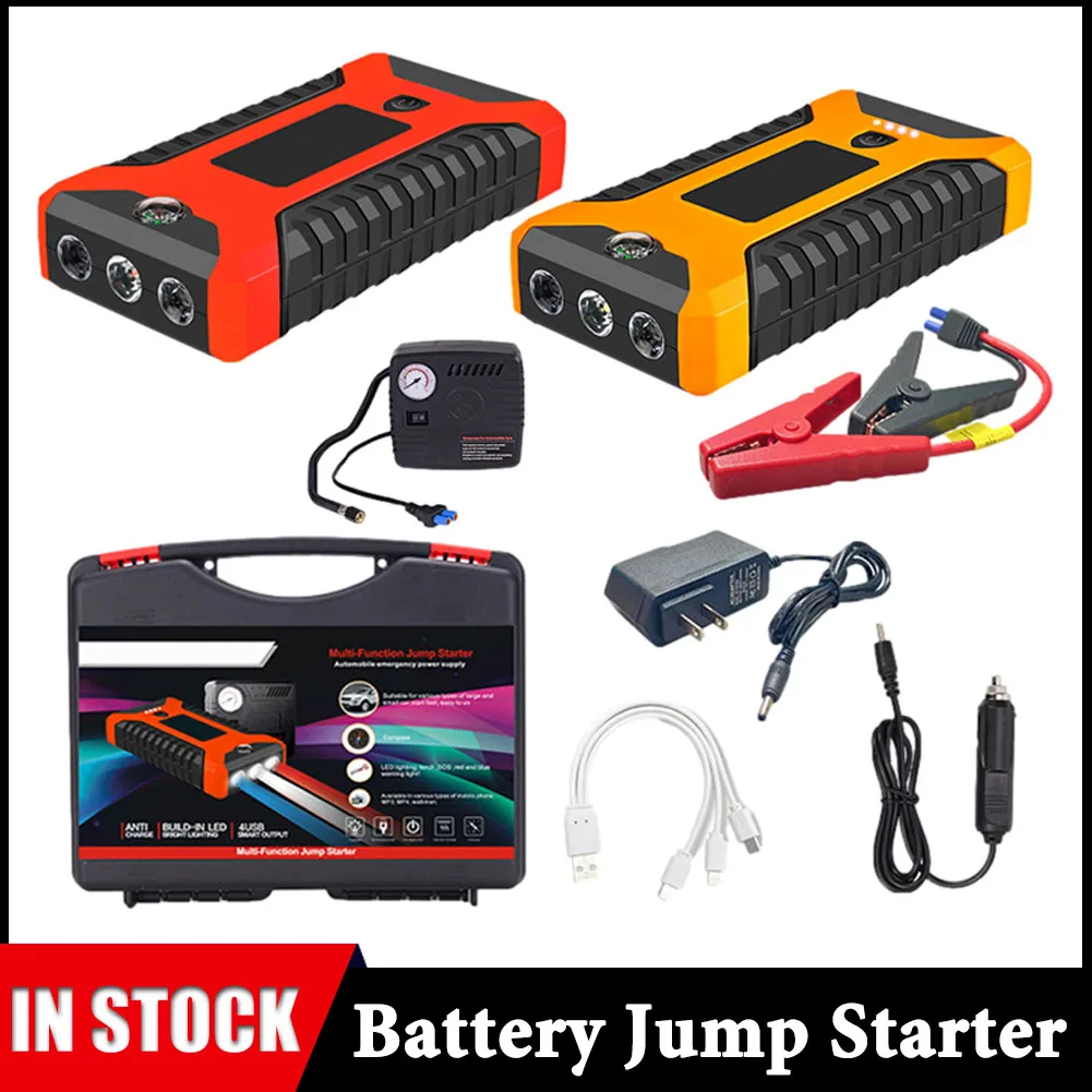 Jump Starter Battery Pack Auto Battery Pack Start Power Dual Usb Charging Port Auto Booster Power Pack Per Mini Auto Rvs Suv