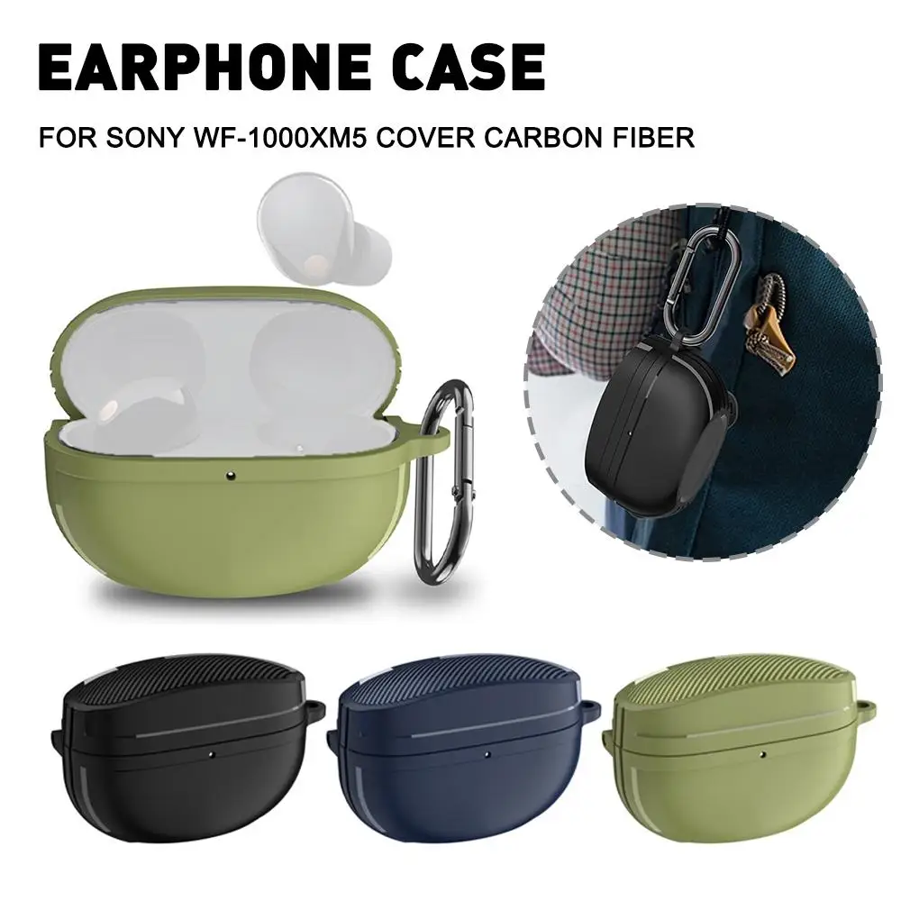Per Sony Wf-1000Xm5 Custodia Protettiva Per Auricolari Custodia Portatile In Silicone Morbido Antiscivolo Per Auricolari Sony Wf-1000Xm5 S9G9