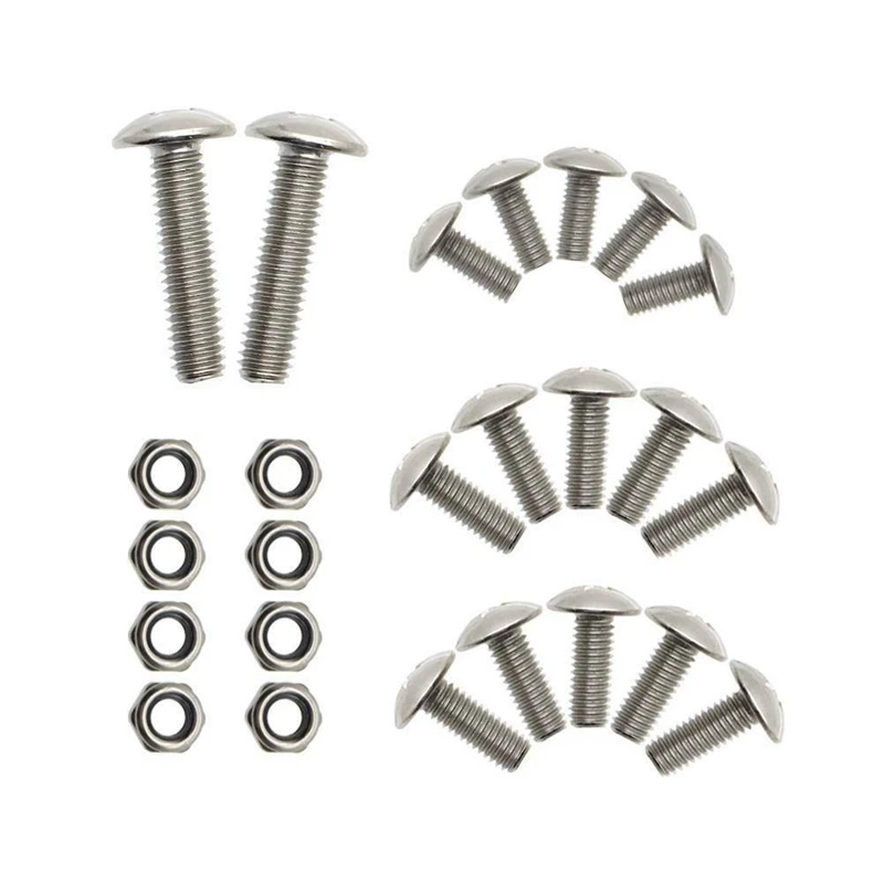 25 Pezzi Per Yamaha Banshee Fender Bolt Vite Dado Kit Di Montaggio Hardware In Plastica