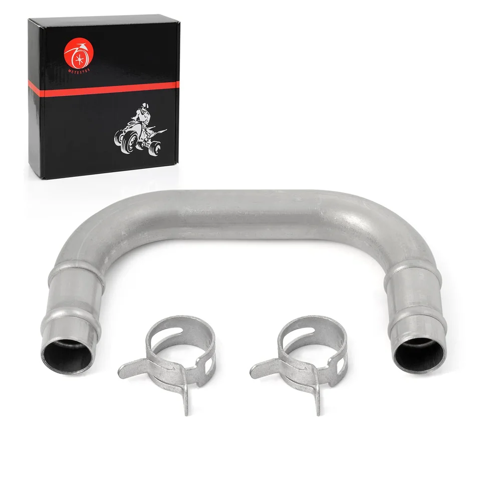 Collettore Di Aspirazione Crossover Tube Boost Bottle & Clip Per Yamaha Banshee 350 Yfz350 1987-2006 Muslimah