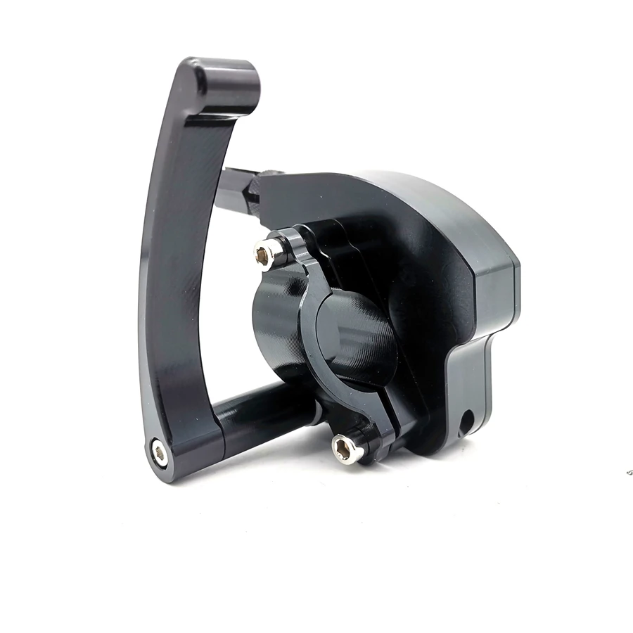 Leva Dell'Acceleratore A Pollice Nero Da 7/8 "22Mm Per Moto Yamaha Banshee Yfz450 Trx450R