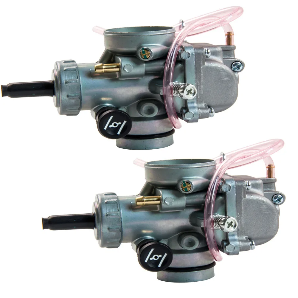 2Pcs Two Carburetors Fits For Yamaha Banshee 350 Yfz350 1987-2006 Atv Carb 29Mm