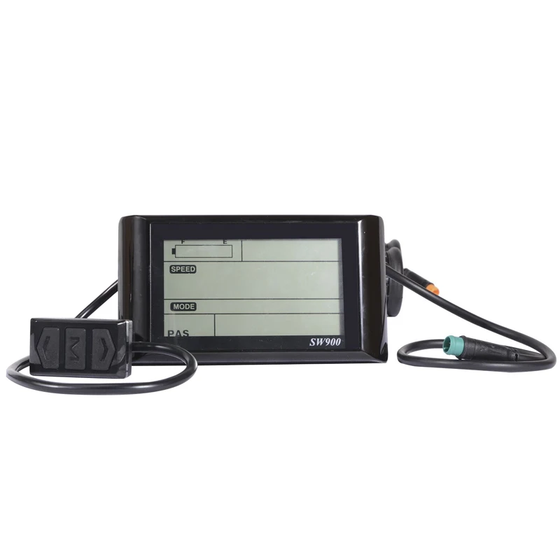 Display Lcd Per Bicicletta Elettrica Kt Lcd3 Lcd4 Lcd5 Lcd6 Lcd8S Lcd8H Sw900 Ukc1 Modifica E-Bike Computer Di Ricambio