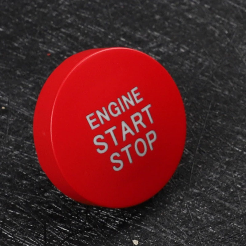 Per Subaru Outback Forester Brz New Red Car Engine Start Stop Switch Cover Pulsante Di Accensione Accessori Interni Per Automobili