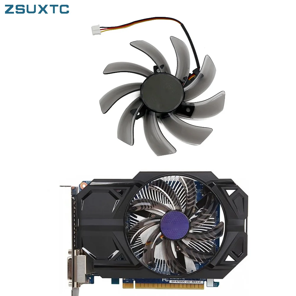 95Mm T129215Sm Ventola Di Raffreddamento Utilizzare Per Gigabyte Hd 7770 Radon Gt 640 Gtx 550 650 660 650Ti 750 Ati Radeon R9 200 Carte