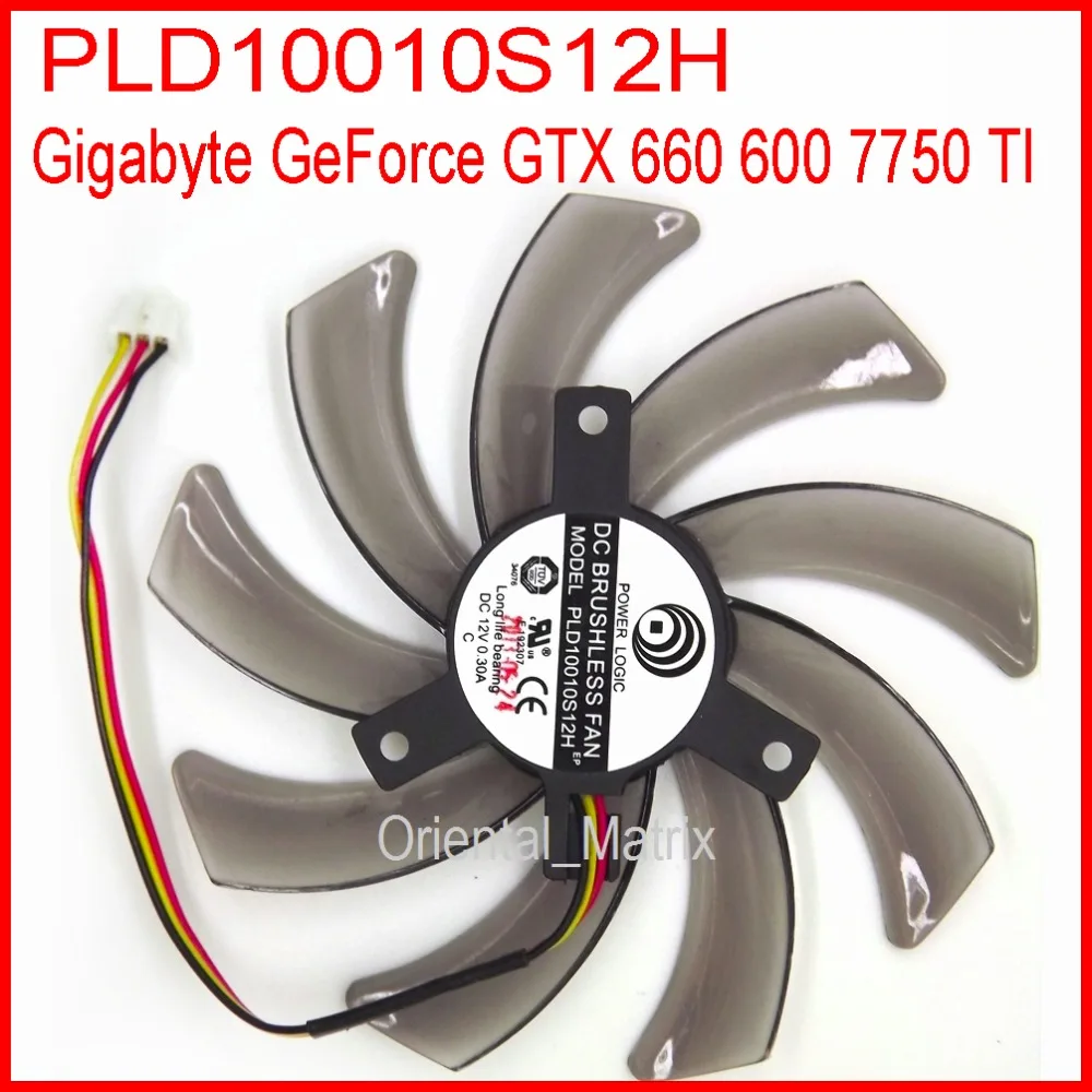 Ventola Vga Muslimex 12V 0.30A 95Mm Per Ventola Di Raffreddamento Scheda Grafica Gigabyte Geforce Gtx660 Gtx600 Gtx7750 Ti 3Pin