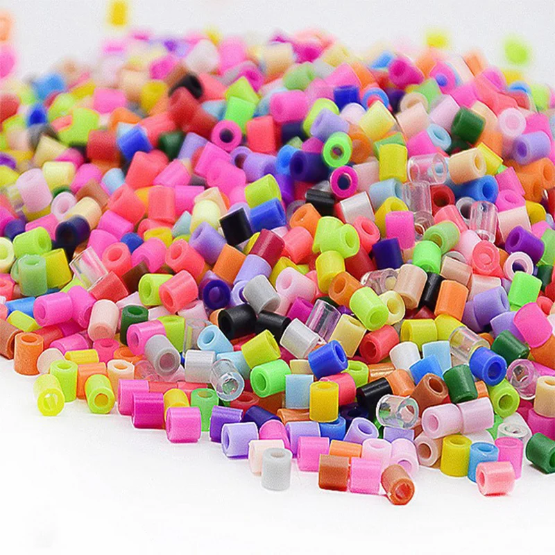 57 Colori Pyssla Hama Beads 5Mm 8000Pcs Perline Di Ferro Per Bambini Hama Beads Puzzle 3D Giocattoli Creativi Giocattoli Regalo Fatti A Mano