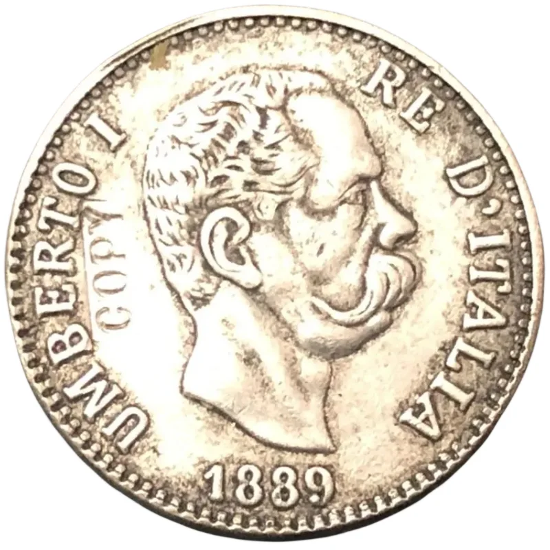1889 Italia 50 Centesimi-Umberto L