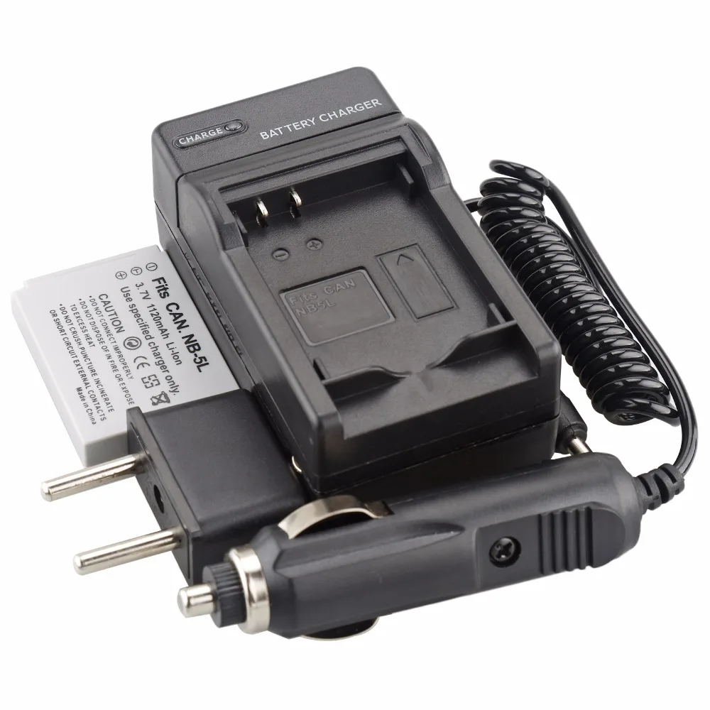 Probty Nb-5L Nb 5L Nb5L Batteria + Dc Charger Kit Per Canon Per Canon Ixus 800 810 820 900 910 920 95 Is Sd790 Sd800 Sd700 Fotocamera