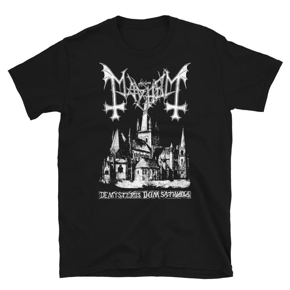 Mayhem "De Mysteriis..." T-Shirt 1Burzum Darkthrone Satyricon Taake Djevel 3Xl-