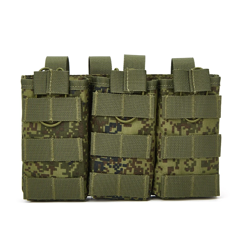 Phecda Military Gear Russia Camouflage Emr Waterproof 500D 1000D Nylon Combat Tactical Vest Pouch 7.62Mm 5.56Mm Magazine Pouch