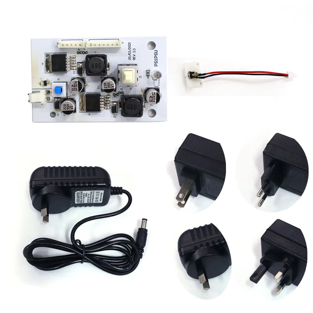 Hot Ps1Psu Dc Power Supply 12V Rev 2.0 Per Ps1 Playstation 1 Fat Console Power Supply Sostituzione