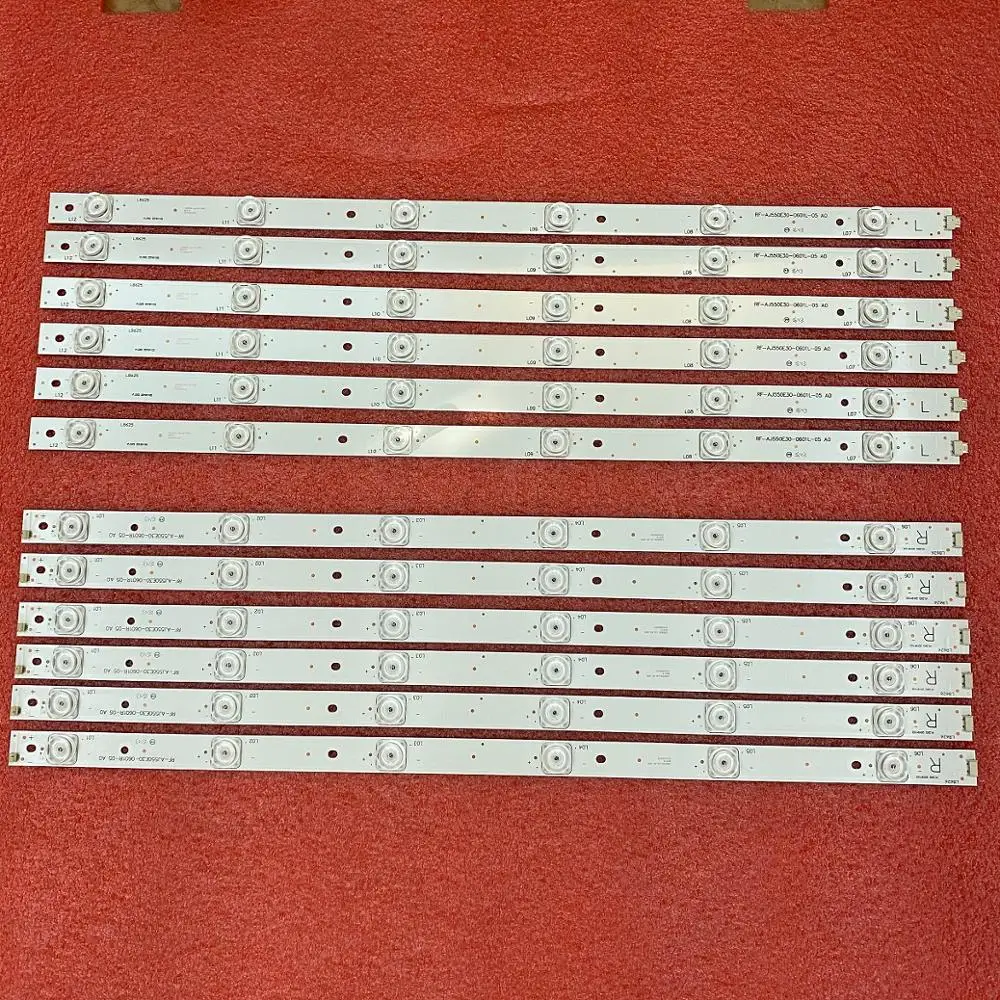 Kit Retroilluminazione A Led Per Sharp Lc-55Cug8462E Lc-55Cug8462K Lc-55Cug8462Ks Lc-55Cug8461K Lc-55Cug8461Ks Lc-55Cug8461Es Lc-55Cug8461E