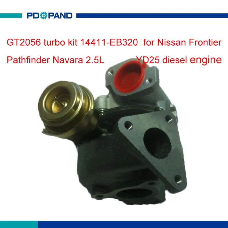 Motore Turbo Caricabatterie Parte Gt2056V Compressore Turbolader 734868 5001-S Per Motore Diesel Nissan Yd25 Ddti 2488Cc