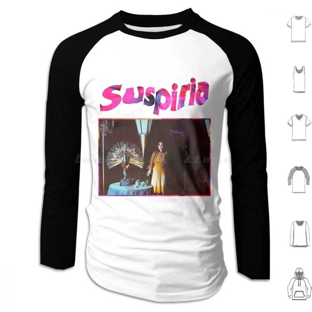 Felpe Con Cappuccio Film Suspiria Manica Lunga Suspiria Supernatural Horror Giallo Film 1977 Blood Dario Goblin Argento