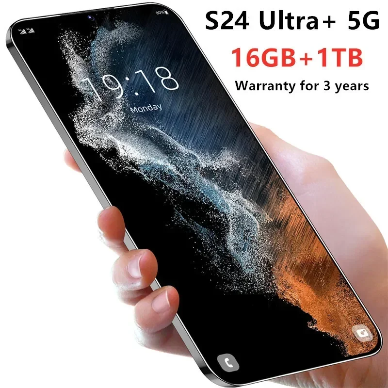 Versione Globale Smartphone Originale S24 Ultra 16G 1Tb Telefono Fotocamera 72Mp Celular Daul Card 6800Mah 4G 5G Cellulare