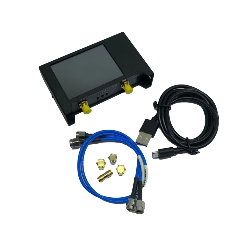 Per Nanovna-F V2 Analizzatore Di Rete Vettoriale Digital Nano Vna Tester Mf Hf Vhf Uhf Usb Logic Antenna Analyzer