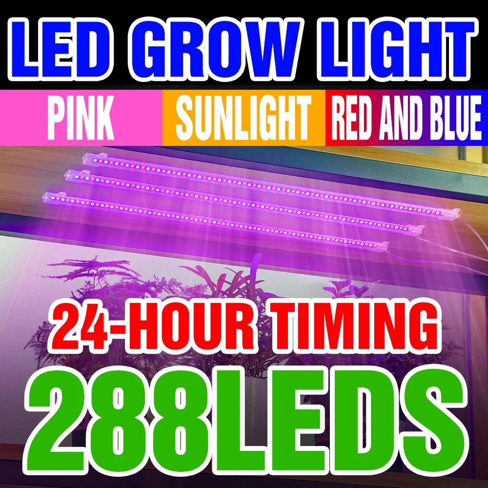 Led Phyto Lamp For Plants Usb Full Spectrum Hydroponics Veg Flowers Plant Grow Light Usb Dimmerabile Phyto Lamp Illuminazione Della Serra