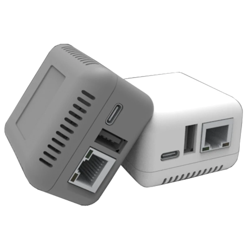 Rete Wifi Wireless Print Server Networking Porta Usb 2.0 Fast 10/100Mbps Rj-45 Porta Lan Adattatore Per Server Di Stampa Ethernet Dropship