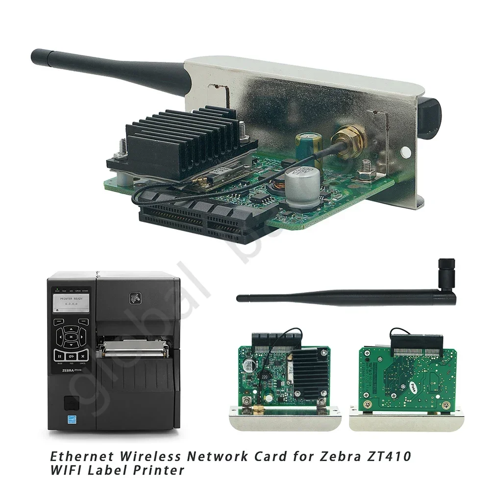 Per Zebra Zt210 Zt230 Zt410 Zt420 Print Server P1033782-101 Scheda Wifi Wireless